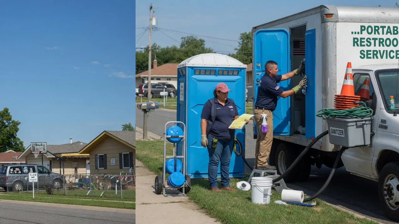 Portable Toilet Rental in Sullivan, MO near me